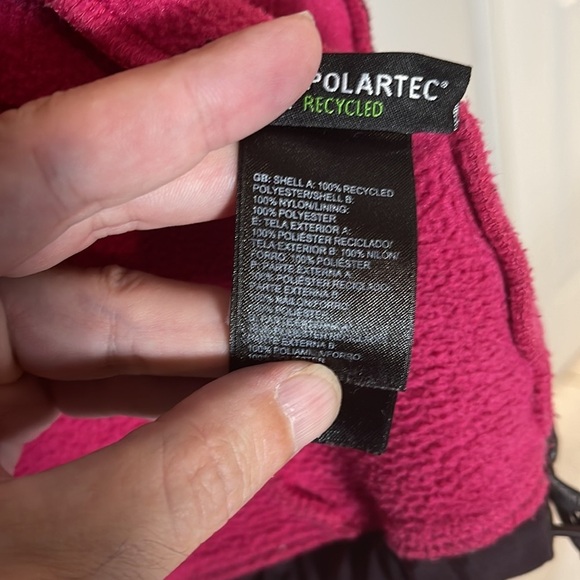 North face women’s pink and black zippered jacket size S - Picture 9 of 11